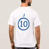 T-shirt jeffsoccer 10 (Dos)