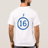 T-shirt jeffsoccer 16 (Dos)