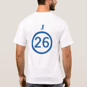 T-shirt jeffsoccer 26 (Dos)