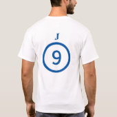 T-shirt jeffsoccer 9 (Dos)
