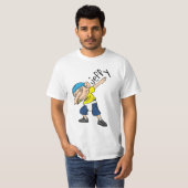 T-shirt Jeffy Dabbing Funny SML (Devant entier)
