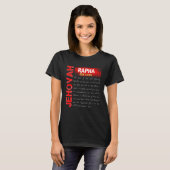 T-shirt Jehovah Rapha (Devant entier)