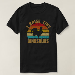 T-SHIRT J'ÉLÈVE DE PETITS DINOSAURS CHICKKLOVER