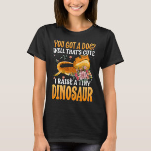 T-shirt J'élève un petit dinosaure animal de compagnie rep