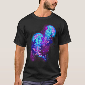 T-shirt Jellyfish Double Glow