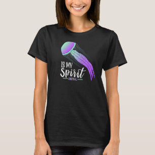T-shirt Jellyfish Est Mon Esprit Animal I Femmes Jellyfish