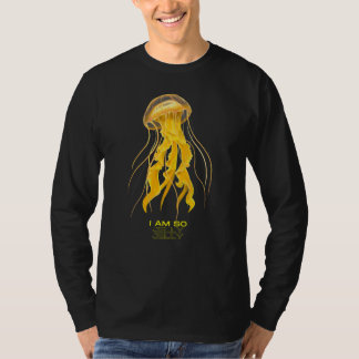 T-shirt Jellyfish Jaune : Je suis tellement gelée