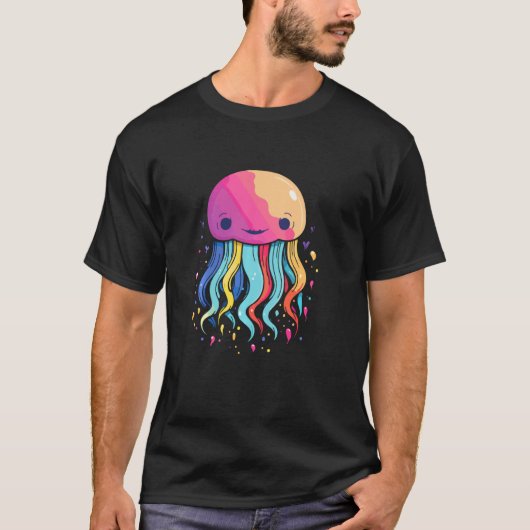T-shirt Jellyfish Long Sleeve (Devant)