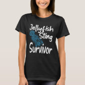 T-shirt Jellyfish Sing Survivor Sea Creatures Ocean Marine (Devant)