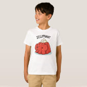 T-shirt Jellyphant Funny Elephant Jelly Pun (Devant entier)