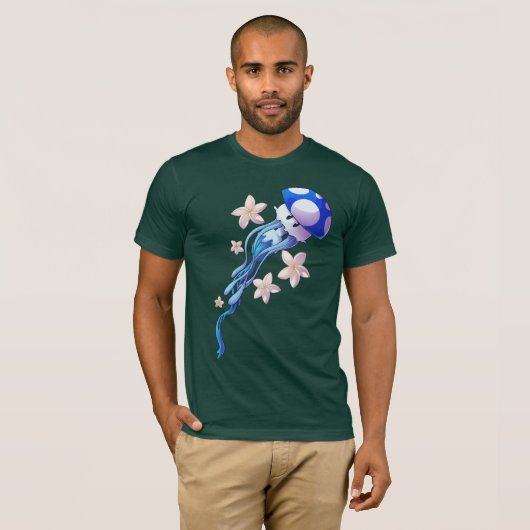 T-shirt Jellyshroom - obtenez petit (Devant entier)