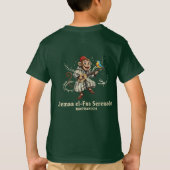 T-shirt Jemaa el-Fna Sérénade Marrakech Singe et Oiseau (Dos)