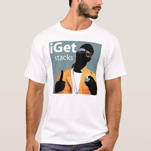 T-shirt j'empile la copie (Devant)