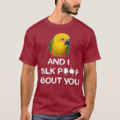 T-shirt Jenday Conure Shirt I et Conure Talk About You (Devant)