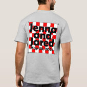 T-shirt Jenna et Jared (Dos)