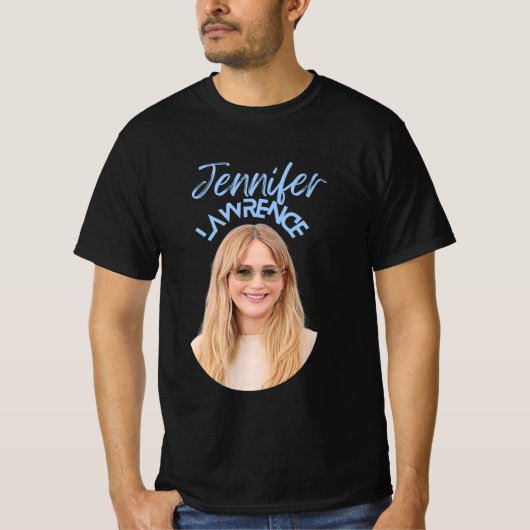 T-shirt Jennifer Lawrence (Devant)