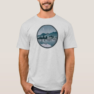 T-shirt Jenny Lake Grand Teton National Park Réflexion