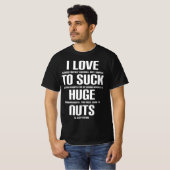 T-shirt J'Énorme Nuts Fun Imaginaire Loser Football (Devant entier)