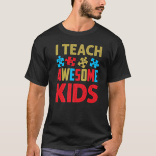 T-shirt J'enseigne à des enfants géniaux - École d'enseign