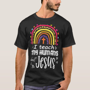 T-shirt J'Enseigne À Des Humains Minuscules Sur Jésus Ense