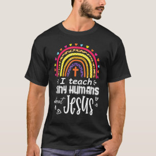 T-shirt J'Enseigne À Des Humains Minuscules Sur Jésus Ense