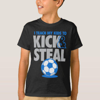 T-shirt J'Enseigne à Mes Enfants à Botter Et à Voler Drôle
