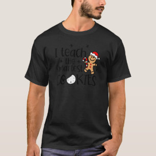 T-shirt j'enseigne aux cookies les plus intelligents profe