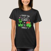 T-shirt J'Enseigne Le C Le Plus Cutest Dans Le Patch Ensei (Devant)