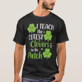 T-shirt J'Enseigne Le Cutest C Dans La Partie "Patch Teach (Devant)