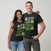 T-shirt J'Enseigne Le Cutest C Dans La Partie "Patch Teach (Unisexe)