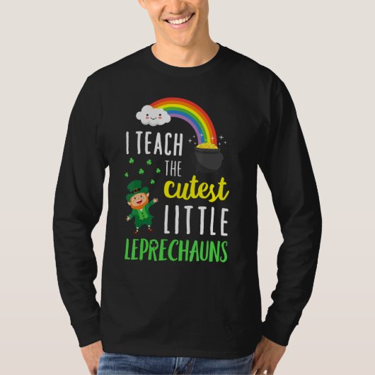 T-shirt J'Enseigne Le Petit Leprechauns Le Plus Croustilla (Devant)