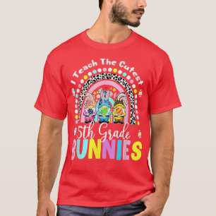 T-shirt J'enseigne le plus mignon des lapins 1 Grade