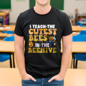 T-shirt J'Enseigne Les Abeilles Les Plus Cuttes Dans L'Ens