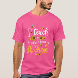 T-shirt J'enseigne les abeilles les plus cuttes en 8e anné