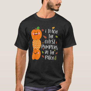T-shirt J'Enseigne Les Citrouilles Les Plus Couteux Dans L