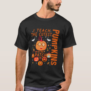 T-shirt J'Enseigne Les Citrouilles Les Plus Couteux Dans L