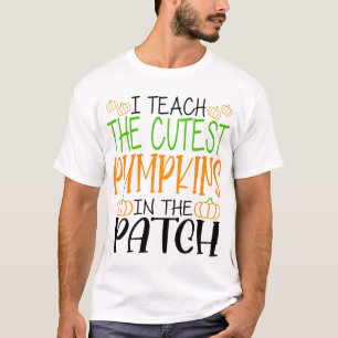 T-shirt J'Enseigne Les Citrouilles Les Plus Couteux Dans L