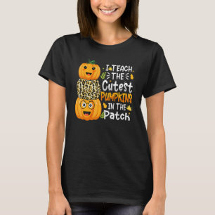 T-shirt J'Enseigne Les Citrouilles Les Plus Couteux Dans L