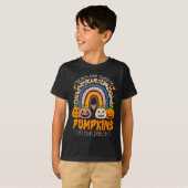 T-shirt J'Enseigne Les Citrouilles Les Plus Couteux Dans L (Devant entier)