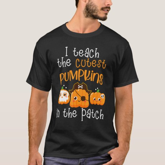 T-shirt J'Enseigne Les Citrouilles Les Plus Couteux Dans L (Devant)