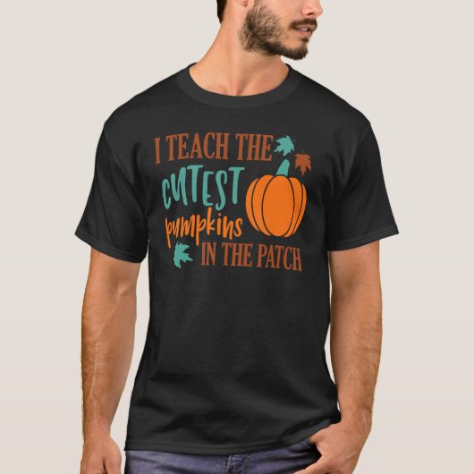 T-shirt J'Enseigne Les Citrouilles Les Plus Couteux Dans L (Devant)