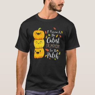 T-shirt J'Enseigne Les Citrouilles Les Plus Couteux Dans L