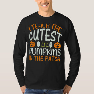 T-shirt J'Enseigne Les Citrouilles Les Plus Couteux Dans L