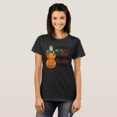 T-shirt J'Enseigne Les Citrouilles Les Plus Couteux Dans T (Devant entier)