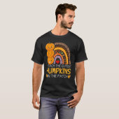 T-shirt J'Enseigne Les Citrouilles Les Plus Cuttes Dans Le (Devant entier)