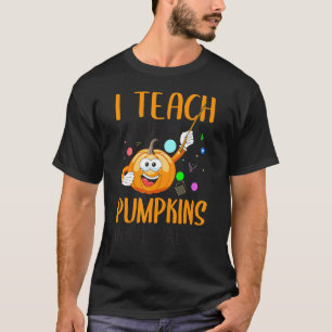 T-shirt J'Enseigne Les Citrouilles Les Plus Cuttes Du Pala