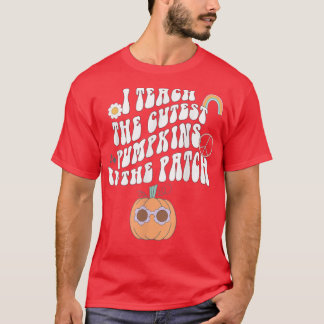 T-shirt J'enseigne les Citrouilles les plus mous dans le P