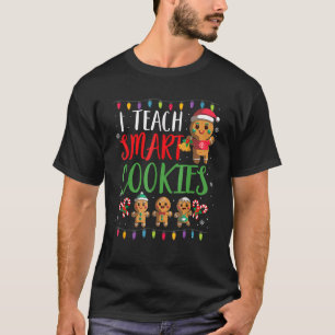 T-shirt J'Enseigne les cookies intelligents Enseignant de 