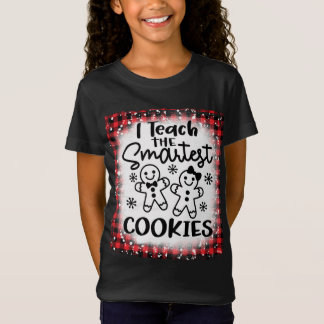 T-Shirt J'Enseigne Les Cookies Les Plus Simples Enseignant