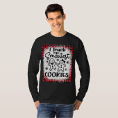 T-shirt J'Enseigne Les Cookies Les Plus Simples Enseignant (Devant entier)